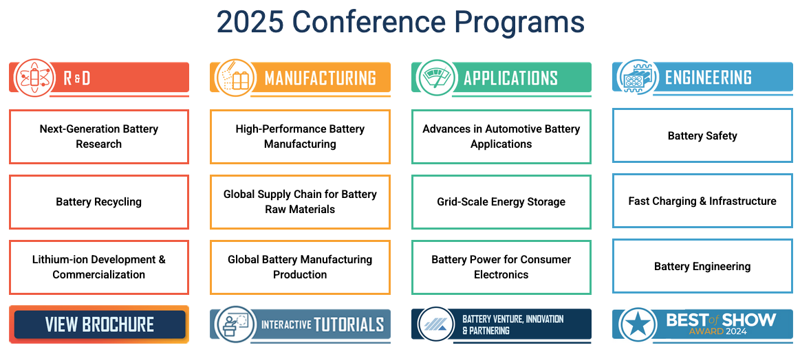 2025 International Battery Seminar Conference Program