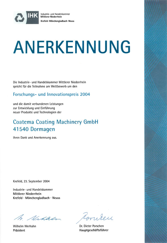 2004 Forschungs und Innovationspreis